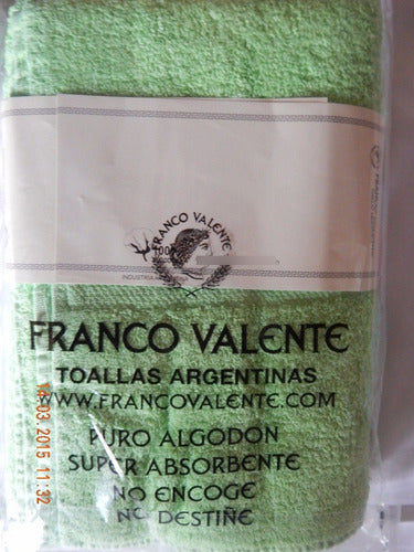 Franco Valente Juego Toalla Y Toallon Pesado 1