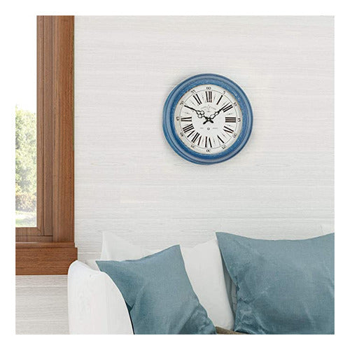 Yosemite Home Decor Reloj De Pared Circular De Hierro, Marc. 2