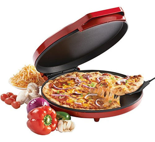 Betty Crocker Countertop Pizza Maker, 1440-watt Pizza Maker 0