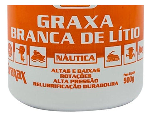 Graxa Branca Litio Pura 500 Grs 3