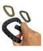 PRAMI VENTAS Ultrarresistant Tactical Plastic Carabiner 0