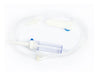 Medical Infusion Set V17 Macro Drip 60 Drops Needle-Free x 10 Units 2