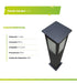 Garden 1 Light Exterior Lantern 60cm Cast Iron Black IP65 4