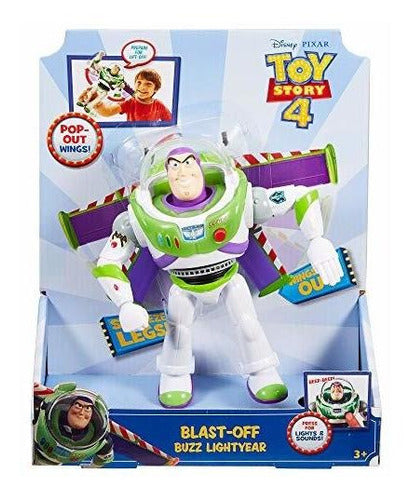 Disney Pixar Toy Story Blast-Off Buzz Lightyear Figure, 7 4