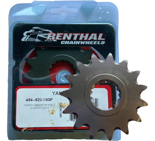 Renthal Pinion for Yamaha YFZ 450 2009-2014 / YFM Raptor 700 2006-2013 0