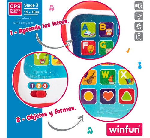 Winfun Interactive Learning iPad Toy Set for Kids Aged 2-9 3