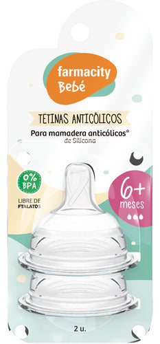 Farmacity Bebé Anticolicos Natural 6+ Meses X 2 Un 0