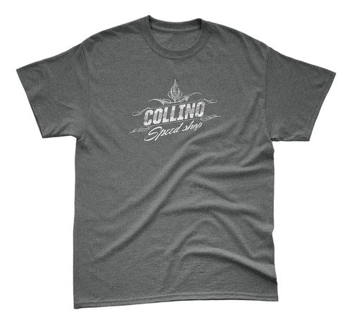 Collino Short Sleeve Logo T-Shirt Collino Machines Fiat Chevy Falcon 1