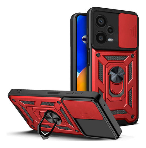 Protector Para Xiaomi Redmi Note 12 5g Rojo 0