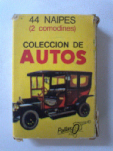 Cartas,naipes Coleccion Autos, Pallaso,en Su Caja 0