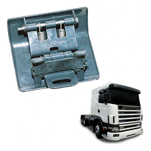 Trava Grampo Paralama Cabine Para Scania Serie 4 T114 R124 P 0