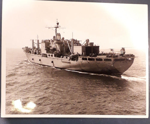 Foto Oficial Original Us Navy Barco Guerra Vietnam Naval 0