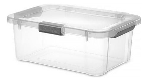 Plastic Storage Box with Lid, 19 Liters 0