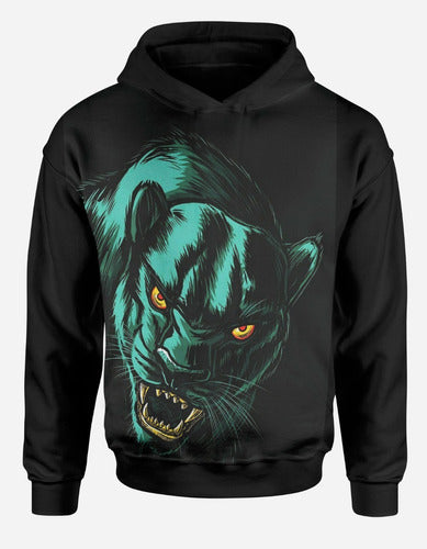 H+ Panther Hoodie Jungle Wild Art 0