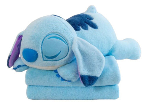 Bazar Don Acuña Plush 50 Cm Stitch With Blanket 175 X 105 Cm 0