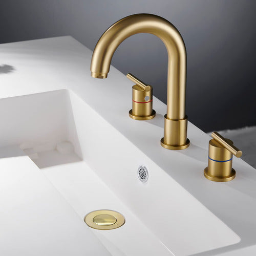 Tapon De Lavabo Dorado 1 1/2 Con Desague . Dorado 6