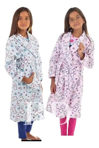 Marienitas Polar Bathrobe for Kids, Soft and Cozy Size 4 to 16 4