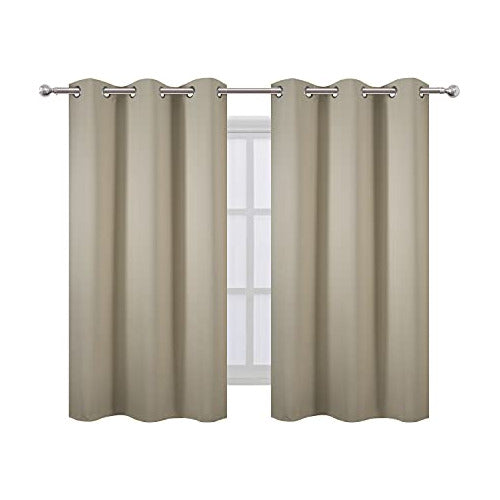 Lemomo Super Soft Odor-Free Blackout Curtains (Pack of 2) 1