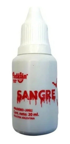 Pintafan Sangre Roja Zombie Maquillaje Artificial Monstruo Halloween 0