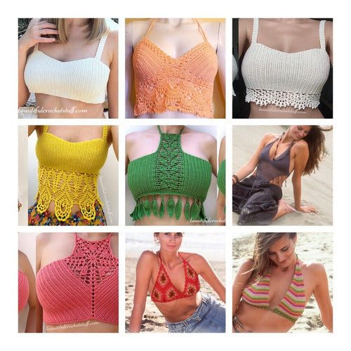 Crochet Patterns by [Brand Name]: Crop Tops, Bikinis, Shorts, and Minis 7