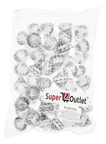 Super Z Outlet Acrílico Clear Ice Rock Diamond Cristales Treasure Gems Para 1