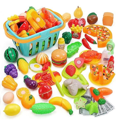 Holyfun 100 Pieces Kitchen Toy Set for Kids 0