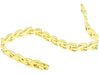 Romminox 18K Gold Laminated Link Bracelet for Men and Women 0