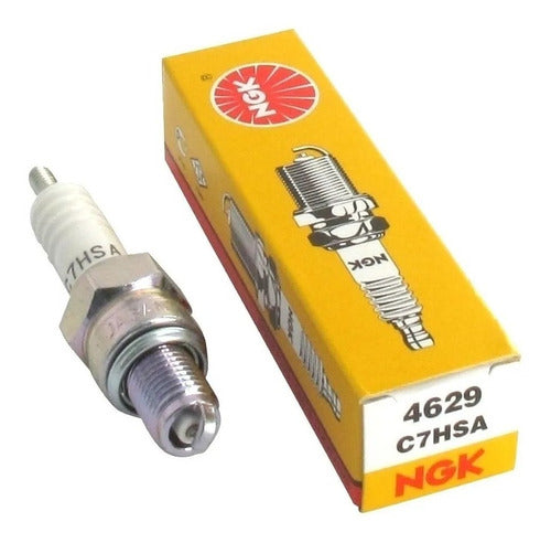 Bujia Ngk C7hsa Brasil Rouser Ybr Cb 250 Hd 250 Coyote 0