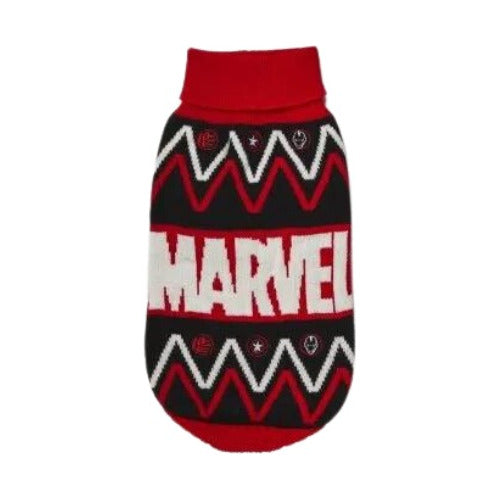 Abrigo P/ Perros Y Mascotas Jersey Tricot Marvel 0