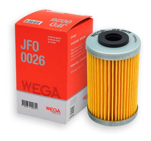 Filtro Aceite Ktm Duke 200 250 390 Wega Ryd 0