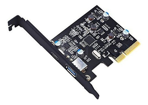 Pcie Pci Express A Usb 31 Gen 2 10 Gbps Tipo A Tipo C Tarjet 1