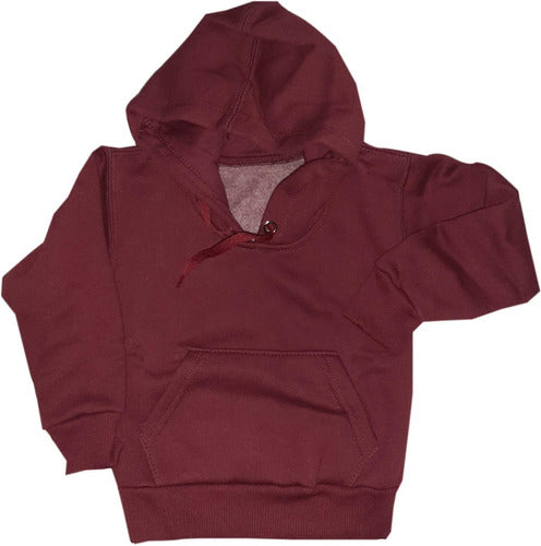 T-Basic Kids Hooded Sweatshirts Heavy Fleece Sizes 2-4-6-8 1