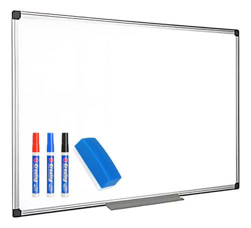 Generic Magnetic Double-Sided Whiteboard 60 X 90 Galvanized Marker 0