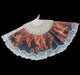 Silant Spanish Style Fabric and Lace Hand Fan - Argentine Tango Theme 9