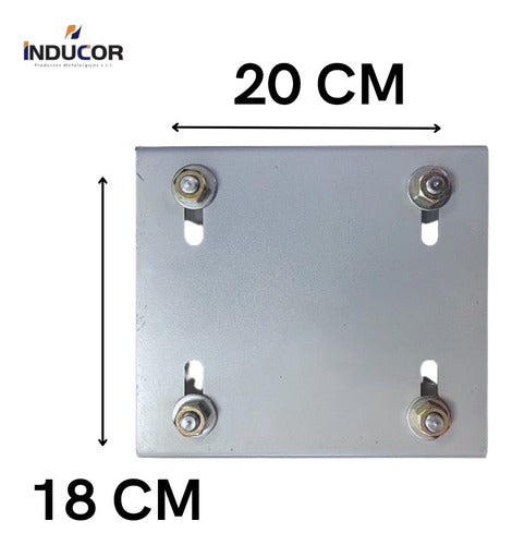 Inducor U Double Stabilizer for Sliding Gate with Roller 3