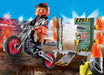 Playmobil Stuntshow Moto With Fire Wall Starter Pack 3