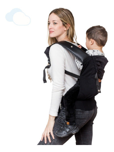 Ergonomic Canvas Baby Carrier Backpack up to 18 kg by Munami 0