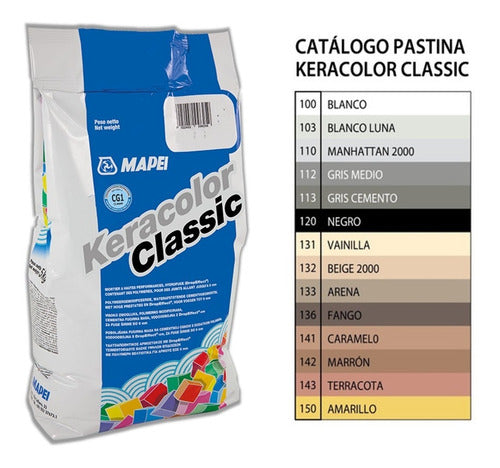 Mapei Keracolor Classic 1 Kg Grey Cement 1