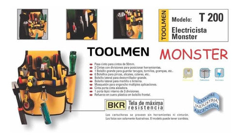 Combo Porta Herramienta Multimetro Toolmen T200 T86 T35 T72 4