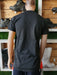 GPI Round Neck Basic Cotton Work Tee Black Size L 3