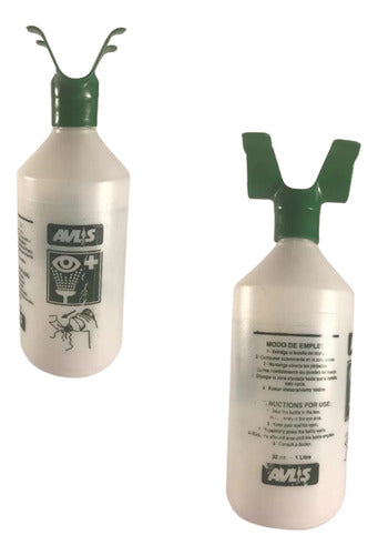 AVLIS Emergency Eyewash Bottle 1 Liter (Without Solution) 0