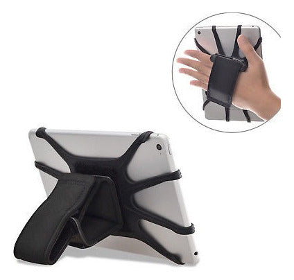 WANPOOL Hand Strap Pad with Removable Silicone Tablet Holder for 7-10.5 Inches 1