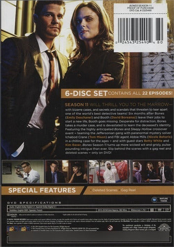 DVD Bones Season 11 / Temporada 11 1