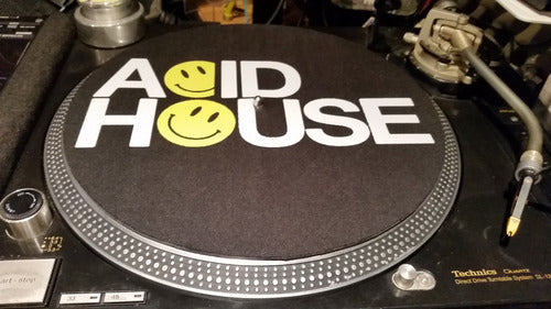 Acid House Paño Slipmat Latex Djproaudio 1