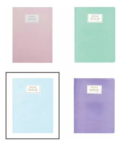 Talbot Pastel Notebooks 17x25 Ruled 40 Sheets Colors of Your Choice X3 0