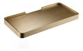 Aqualia Brushed Gold Stainless Steel Soap Dish 0