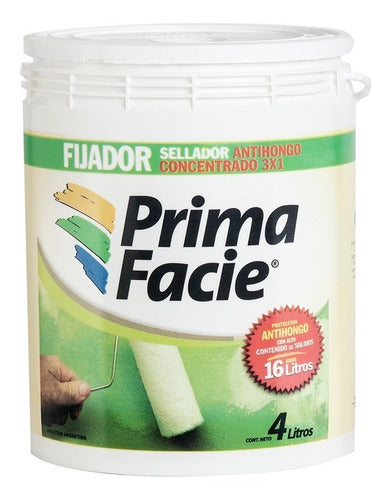 Prima Facie 3-in-1 Ultraconcentrated Anti-fungal Sealer Fixative - 4 Liters 0