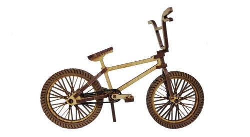 Mini Bicicleta Bmx 1:8 Com Movimentos Reais Mdf- Desmontada 1