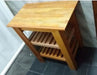 Eucalyptus Vanity 60cm Double Deck - Wood Tabletop for Basin 2