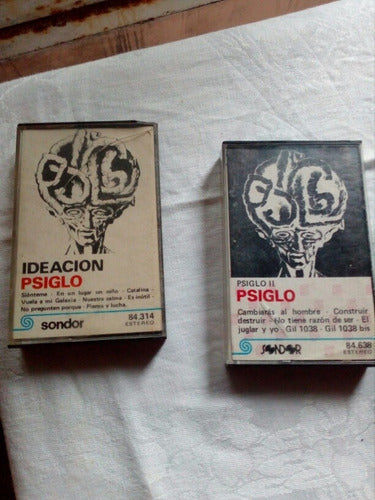 Antiguo Cassette Psiglo 1 Y 2 Original Sondor De Coleccion 0